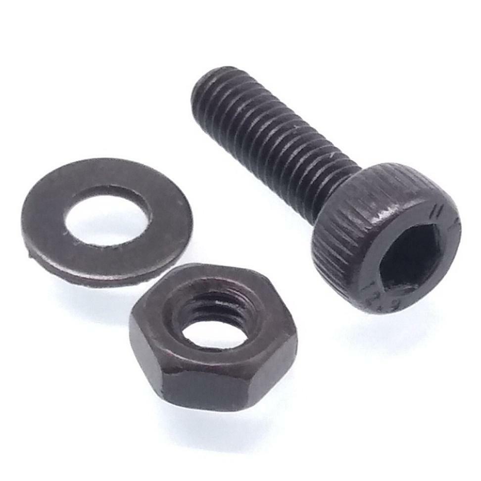 200x M3 x 10mm Socket Head Cap Screws Alloy Steel Allen Socket Drive Nuts Washer