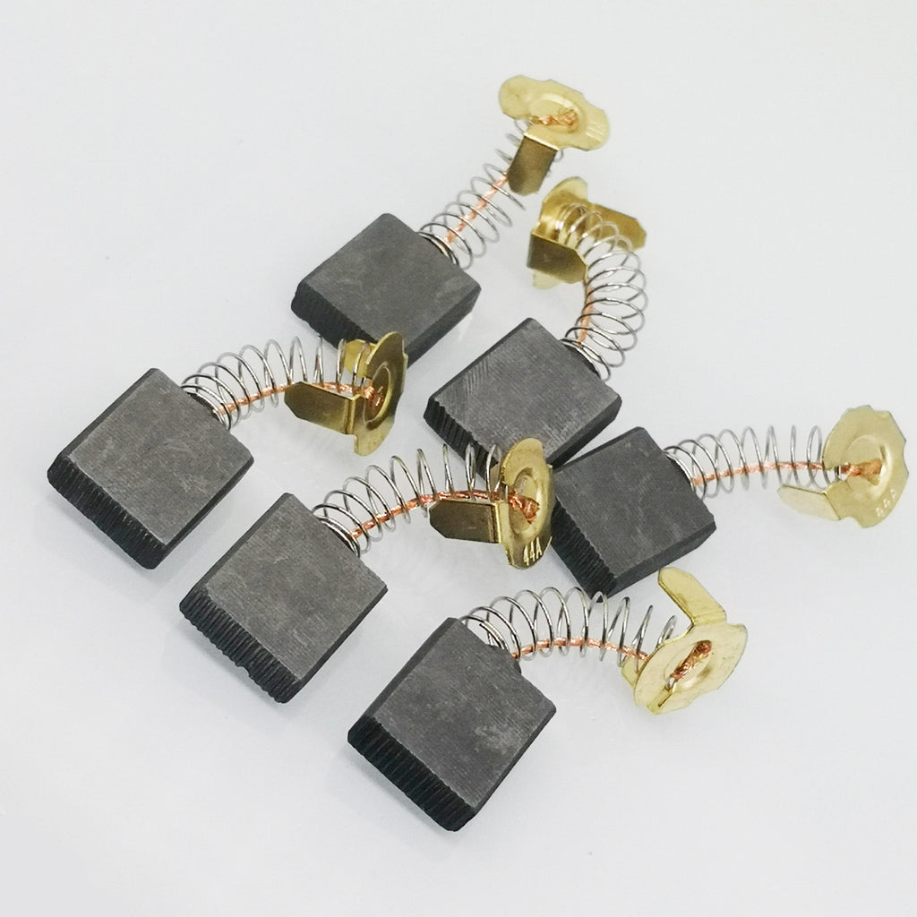 US Stock 6pcs 7mm x 17mm x 18mm Carbon Brushes Motor Brush Set Replacement #44