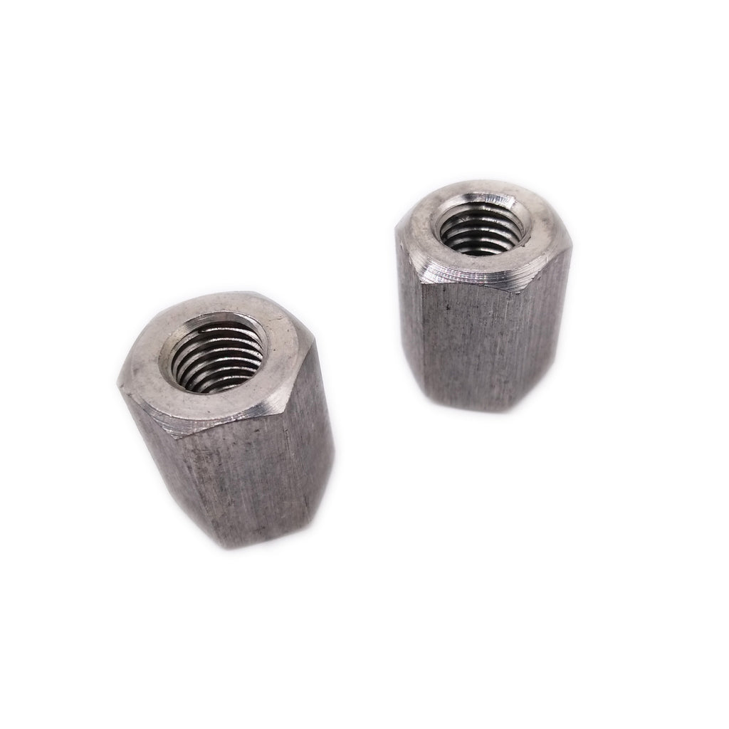 US Stock 5pcs M10 x 1.5 x 22mm Stainless steel Long Coupling Hex Nut Connector