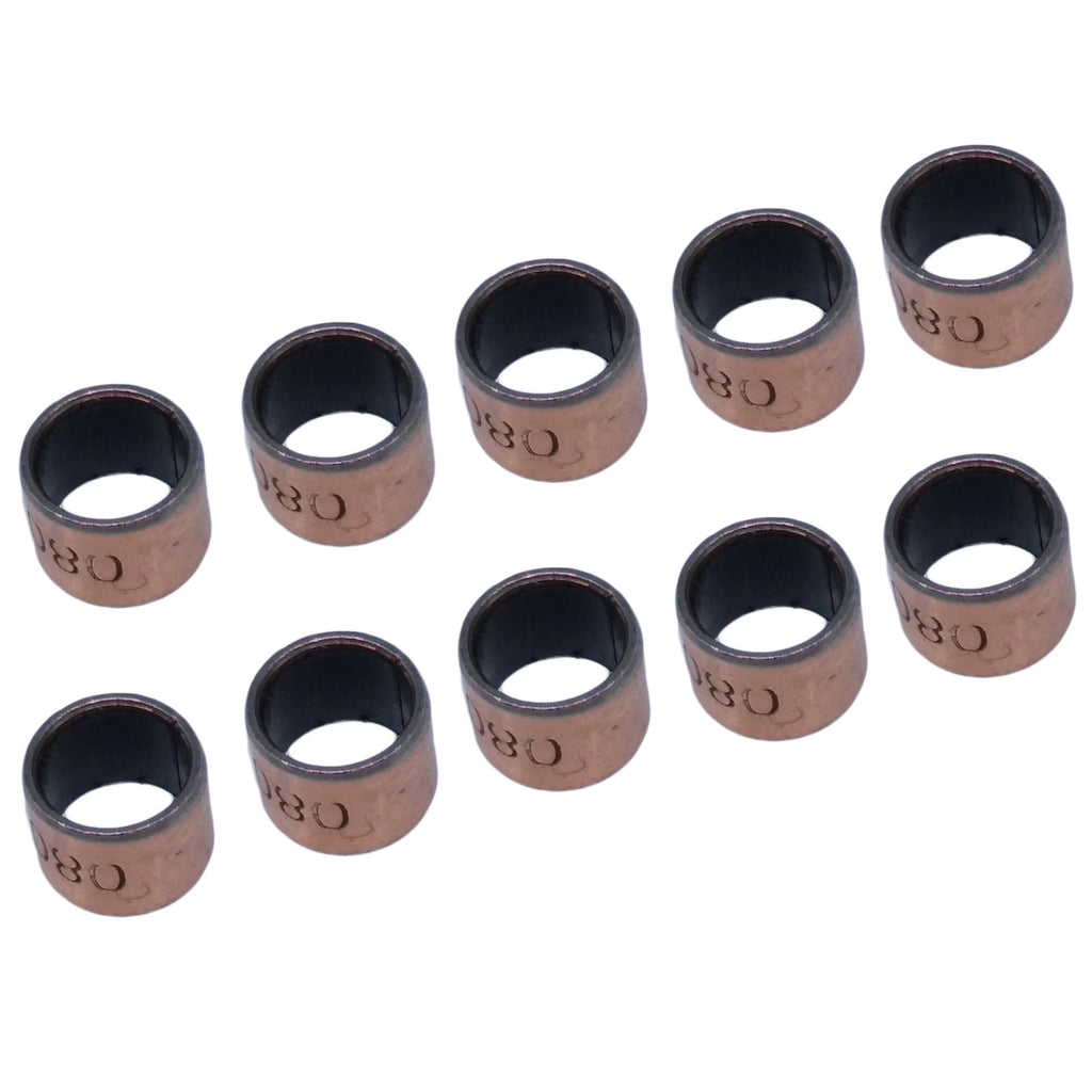 US Stock 10pcs SF-1 0808 Self Lubricating Bearing Bushing Sleeve 8 x 10 x 8mm