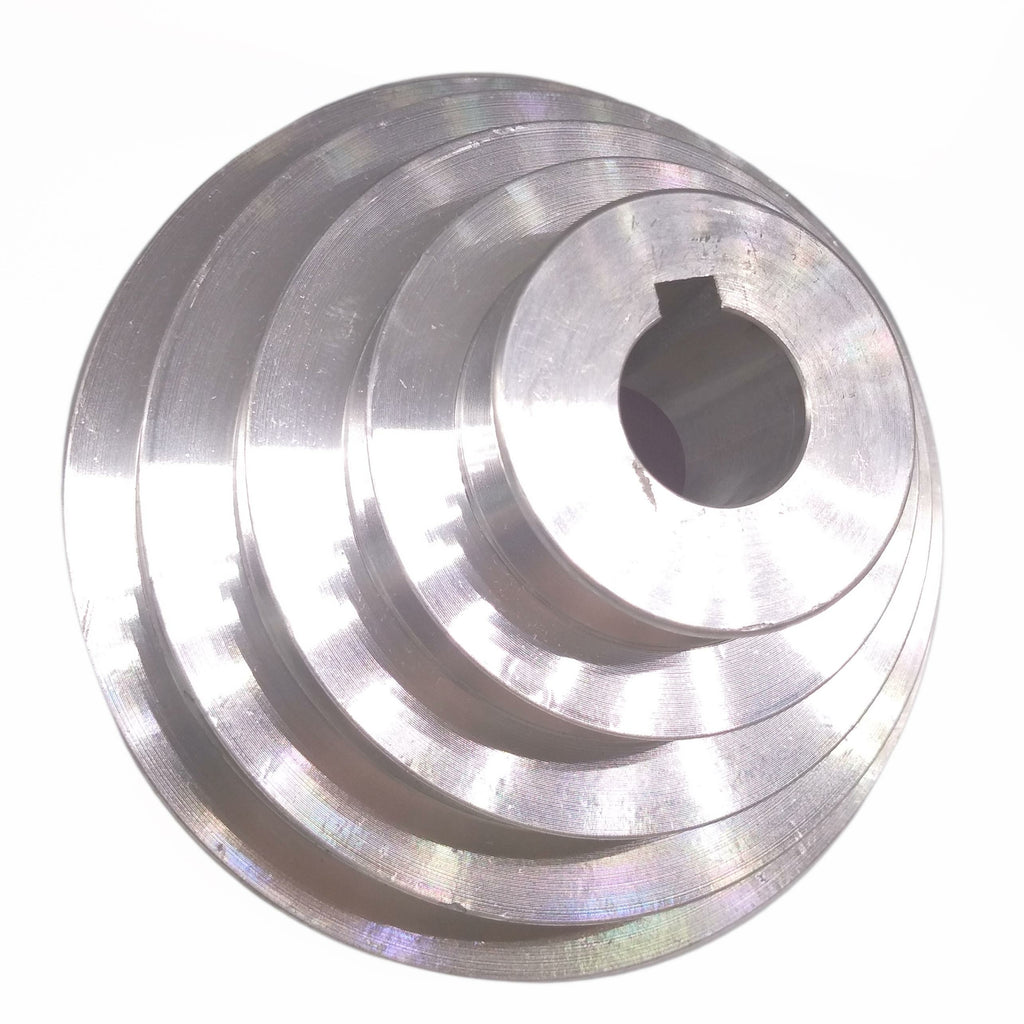 25mm Bore 5 Step A Type V-Belt Pagoda Pulley Belt Outter Dia 54-150mm