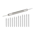 12pcs 18-25mm Watch Band Link Pins with Spring Bar Tool 1.4mm Dia Spring Bar Pin