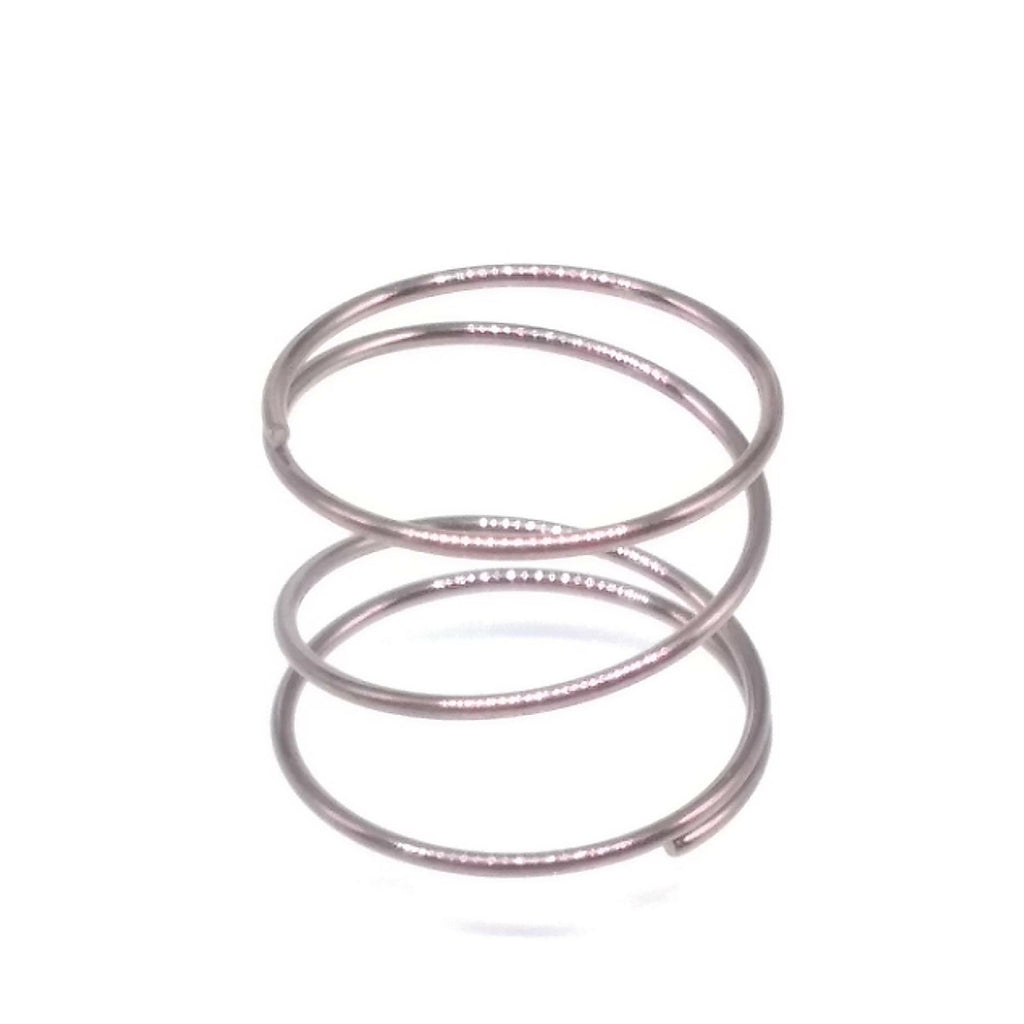 10x 0.6mm Wire Dia Stainless Steel Compression Spring Pressure OD 12mm Length 10