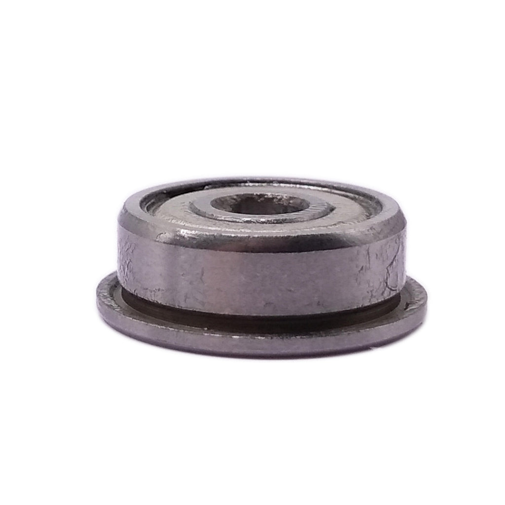 US Stock 10pcs F624zz Mini Metal Double Shielded Flanged Ball Bearings 4x13x5mm
