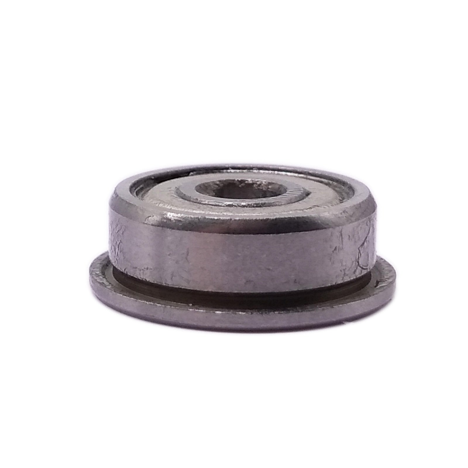 US Stock 10pcs F624zz Mini Metal Double Shielded Flanged Ball Bearings 4x13x5mm