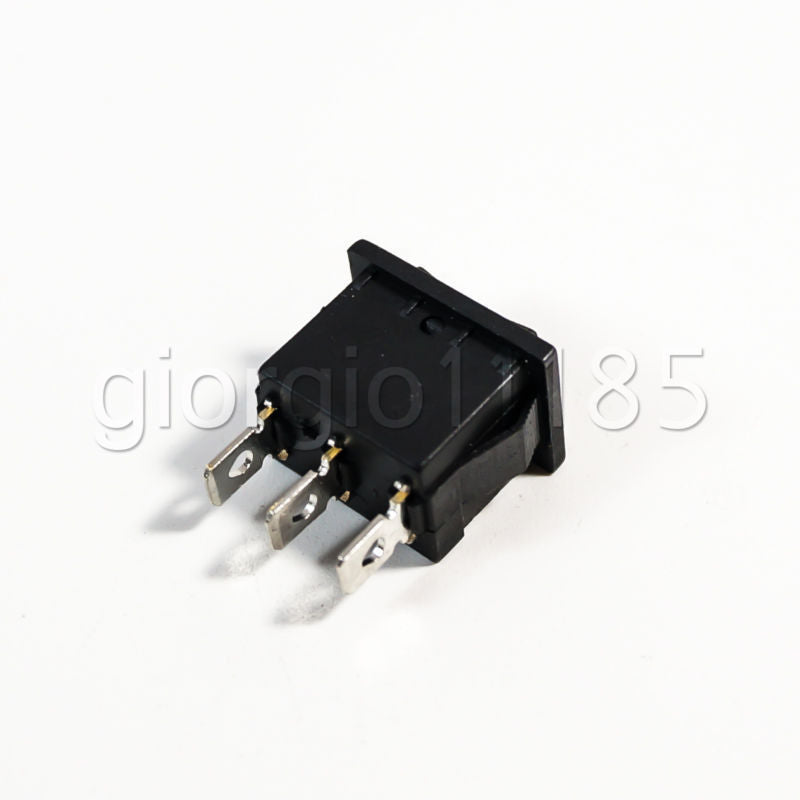 US Stock 5pcs Black 3 PIN ON/OFF/ON SPDT Boat Car Rocker Switch 10A 125VAC KCD1