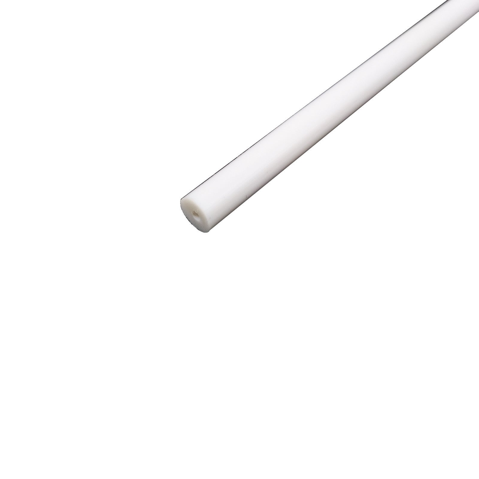 US Stock 10x ABS Styrene Plastic Round Bar Rod Dia 6mm ±10% 9.8" 250mm White