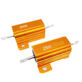US Stock 2pc 30 ohm 30R 25W Watt Aluminum Housed Metal Case Wirewound Resistors
