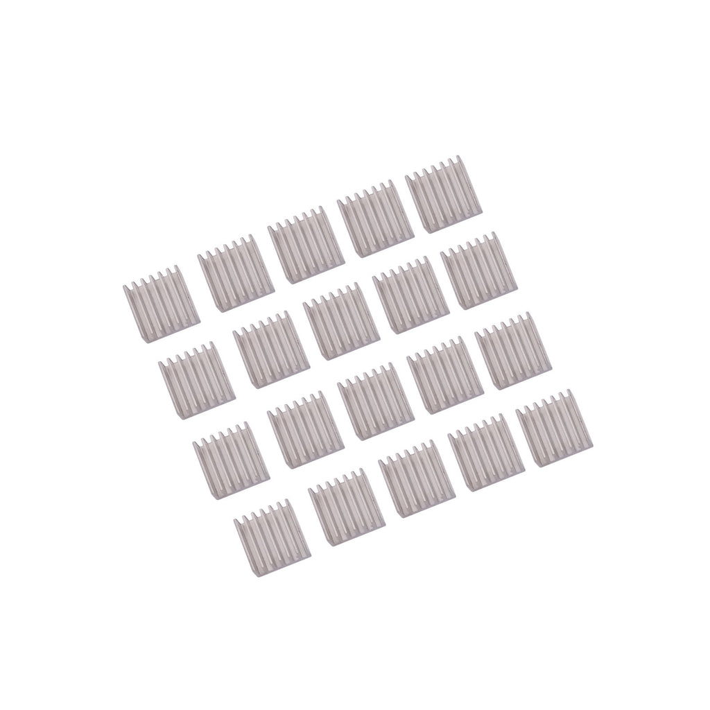 20 pcs  Aluminum Heat Sink 14 X 14 X 6mm For IC DDR DDR2 DDR3 RAM Memory