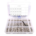 300x Socket Head Cap Screws Steel Allen Socket Nut Washers Wrench Assortment Kit