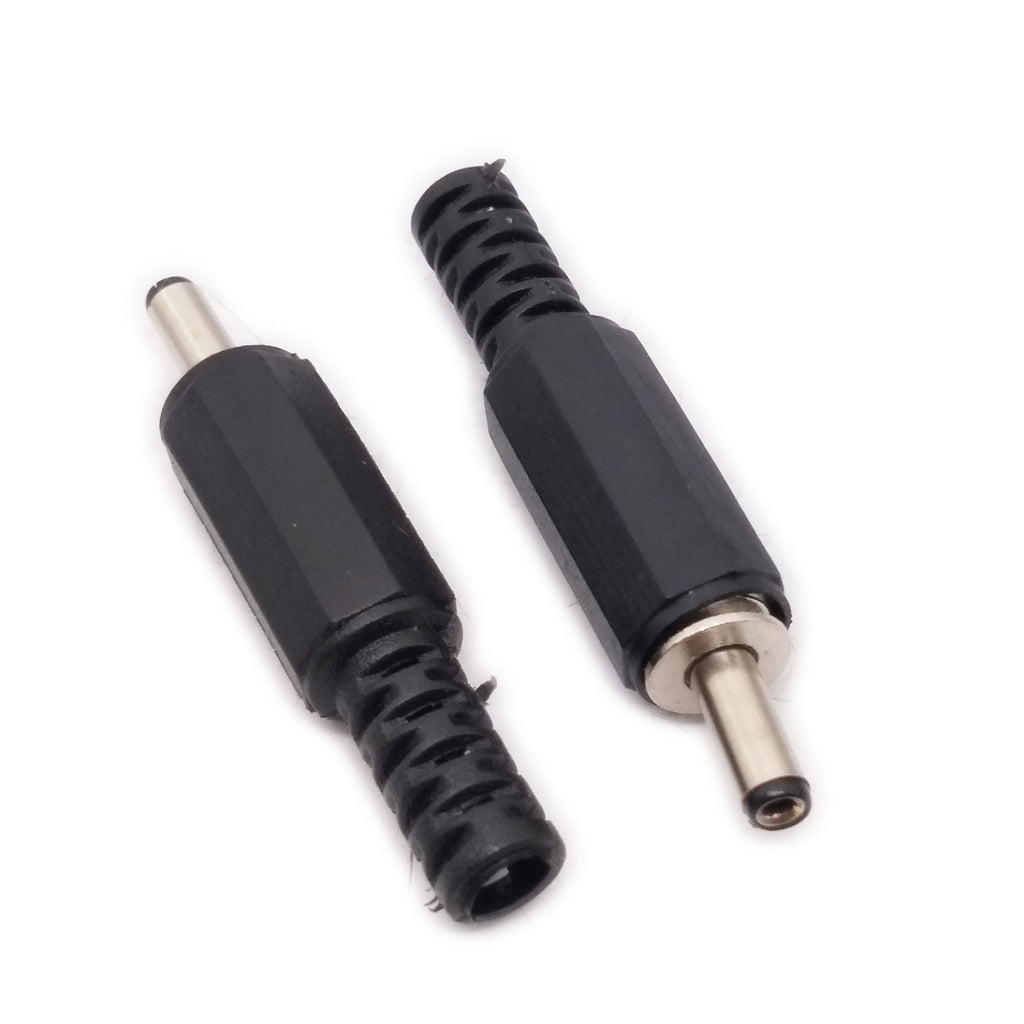 US Stock 10pcs 3.5mm x 1.1mm Male Soldered Type DC Power Plug Connector Adapter