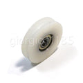 US Stock 10x U Nylon Embedded 608 Groove Ball Bearings 8*46.5*10mm Guide Pulley