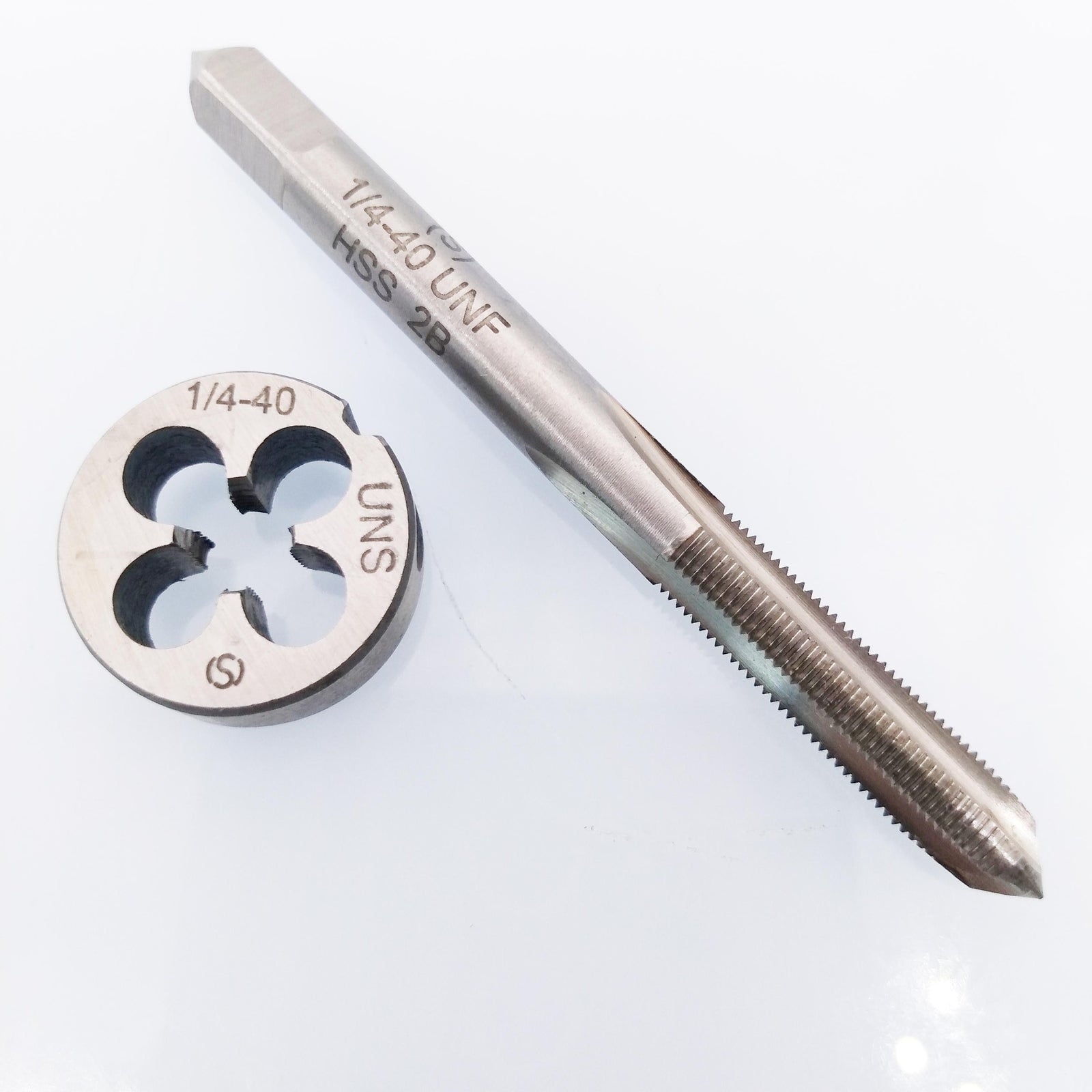 AU Stock HSS 1/4-40 UNF Tap & 1/4-40 UNS Die Right Hand