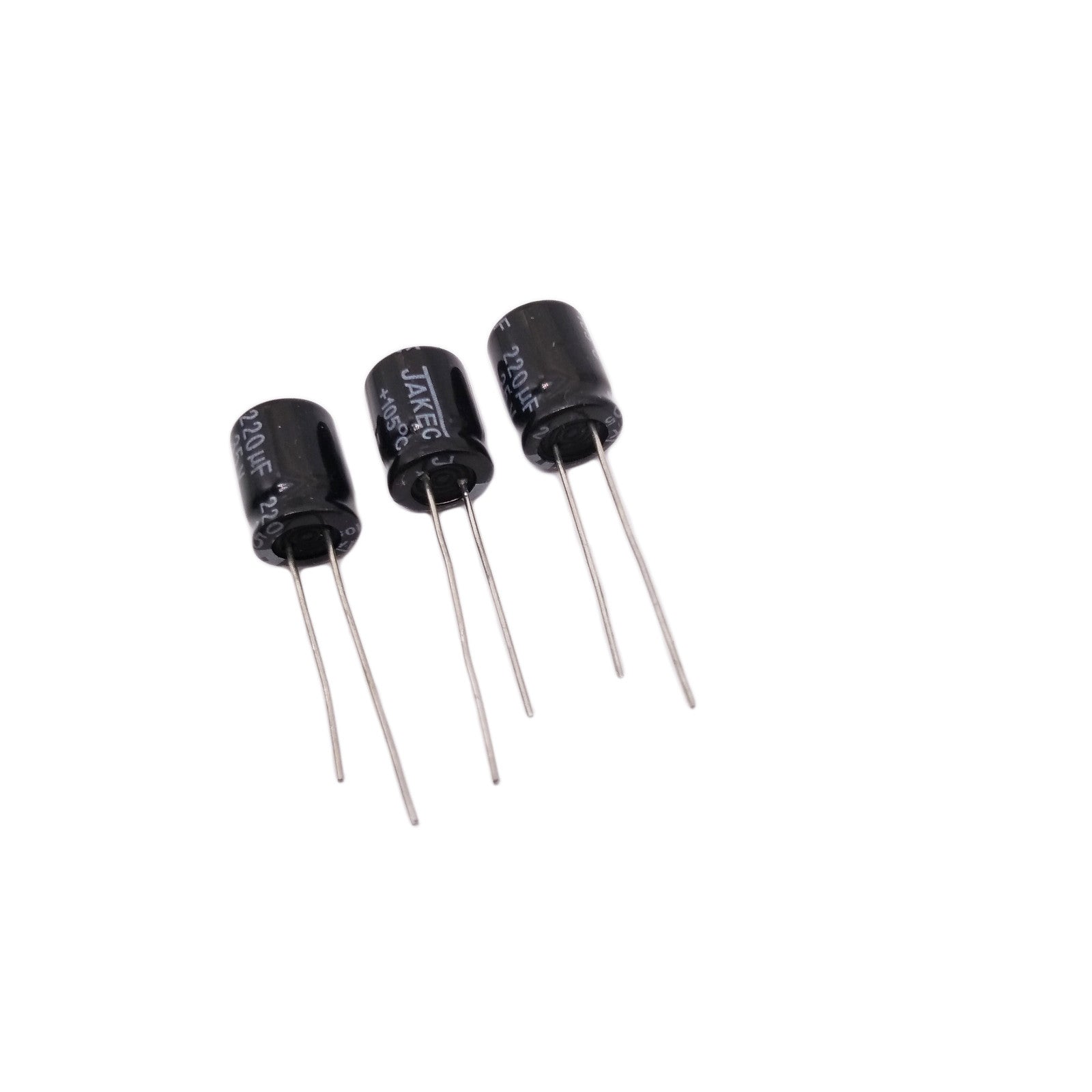 US Stock 50pcs Electrolytic Capacitors 220uF 220mfd 35V +105℃ Radial 8 x 12mm
