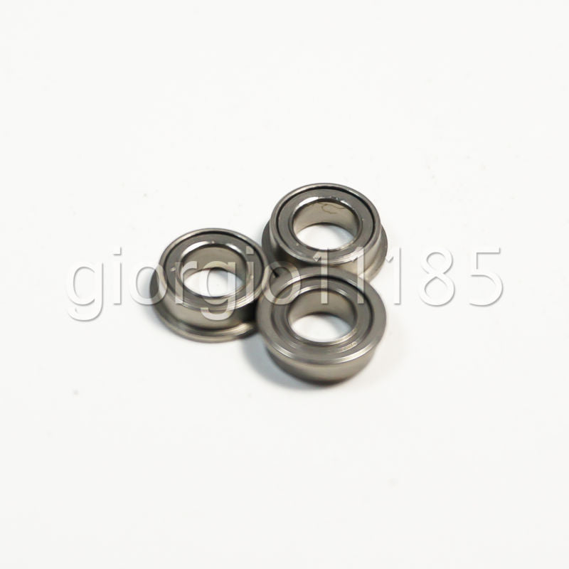 AU Stock 10pcs MF63ZZ Shielded Flanged Model Ball Flange Bearing 3 x 6 x 2.5mm