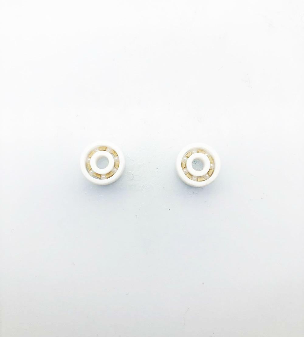 US Stock MR103 Full Ceramic Bearing ZrO2 Ball Bearing 3x10x4mm Zirconia Oxide