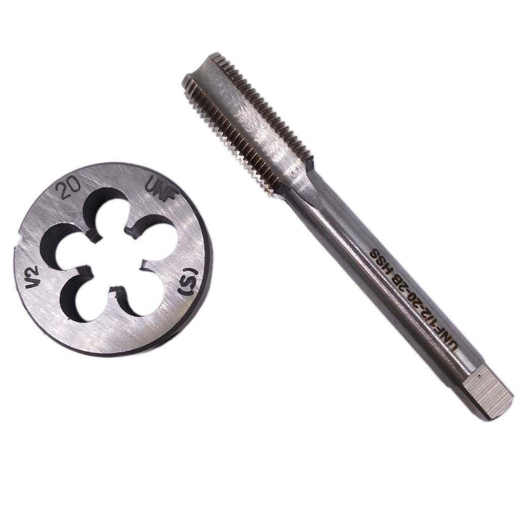 US Stock HSS 1/2-20 UNF Tap & 1/2-20 UNF Die Right Hand