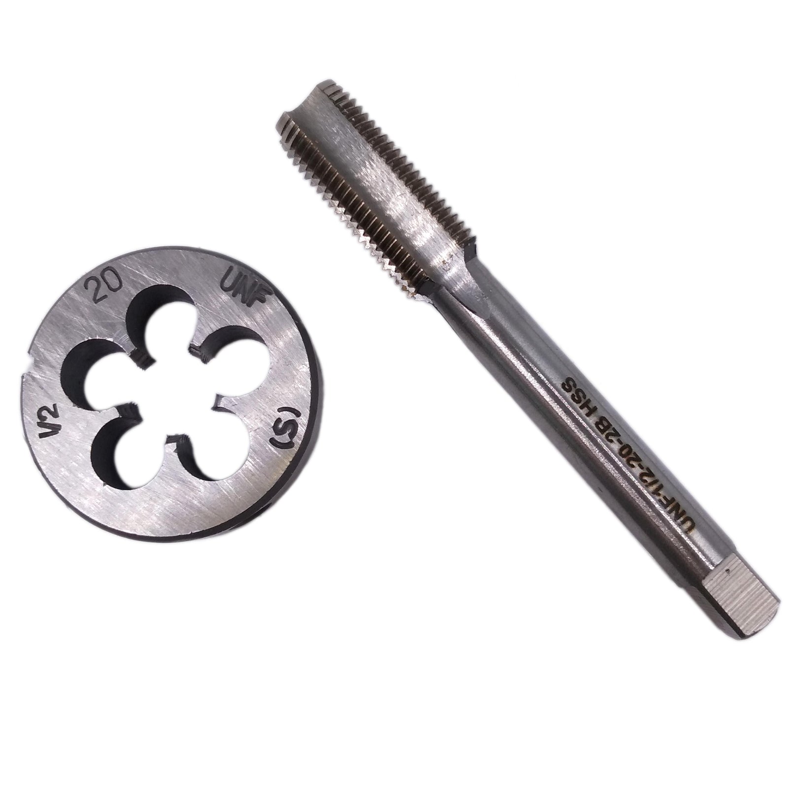 US Stock HSS 1/2-20 UNF Tap & 1/2-20 UNF Die Right Hand