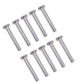 US Stock 10x M8x55mm Furniture SHCS Flat Round Socket Head Cap Screws Allen Bolt