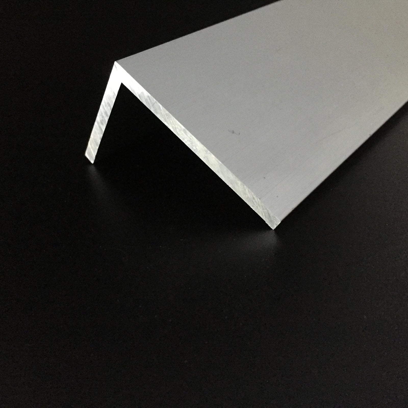 US Stock 2pcs 25mm x 50mm x 250mm(9.84") Long 3mm Thick 6063 T5 Aluminum Angle