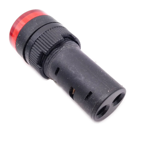 10pcs AC/DC 12V 16mm Red LED Indicator Signal Light AD16-16C