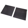 US Stock 2pcs 6 ±10%x100x100mm Black Acetal POM Polyoxymethylene Plate Sheet