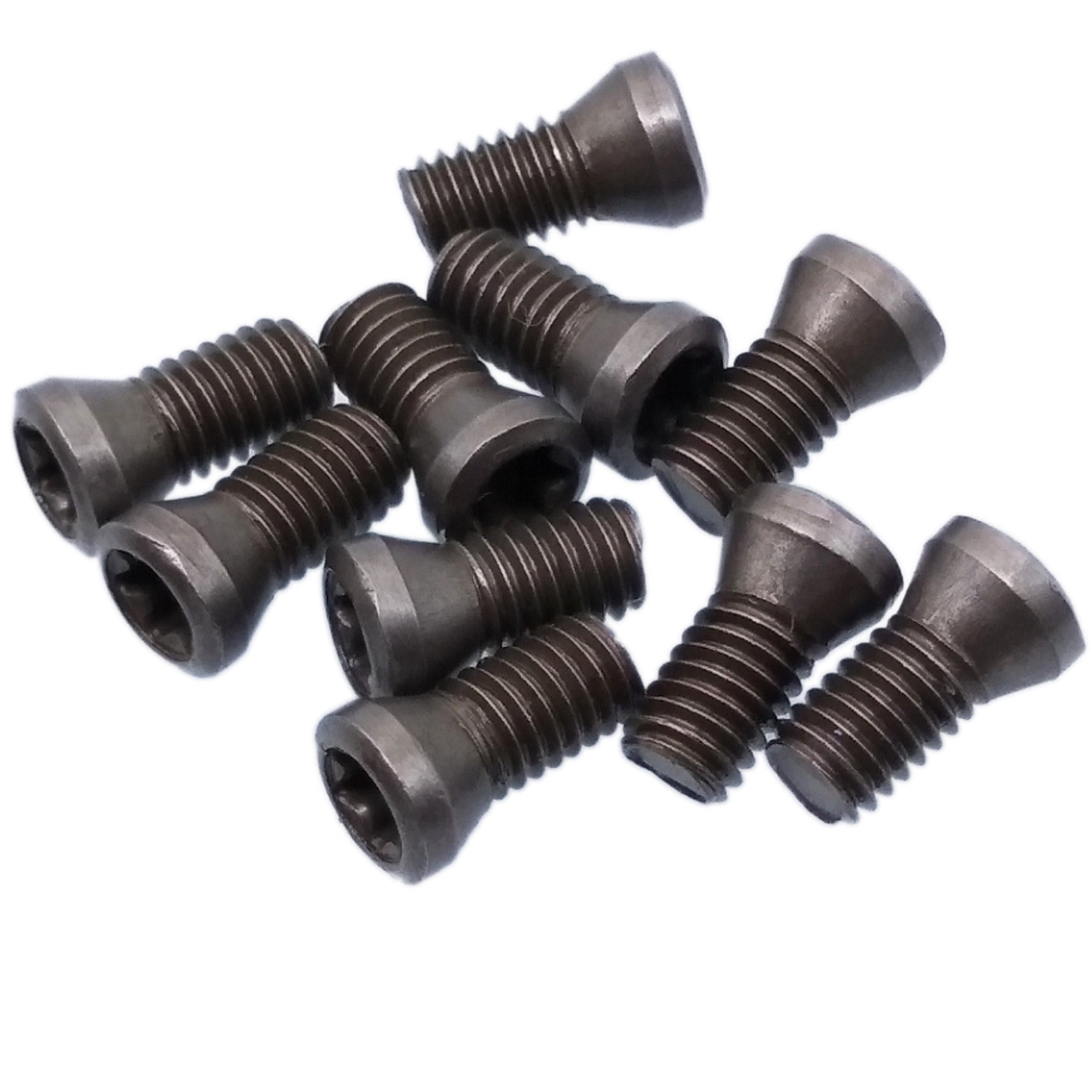 US Stock 10pcs M3 x 7mm Insert Torx Screw For Replaces Carbide Inserts CNC Lathe