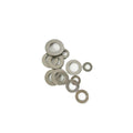 US Stock 50pcs M4 Titanium Washers