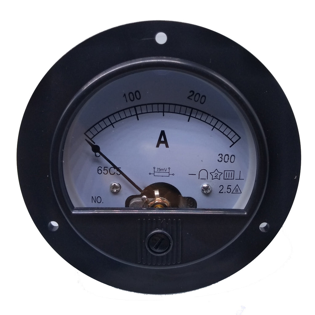 US Stock DC 0~300A Analog AMP Current Pointer Needle Panel Meter Ammeter & Shunt