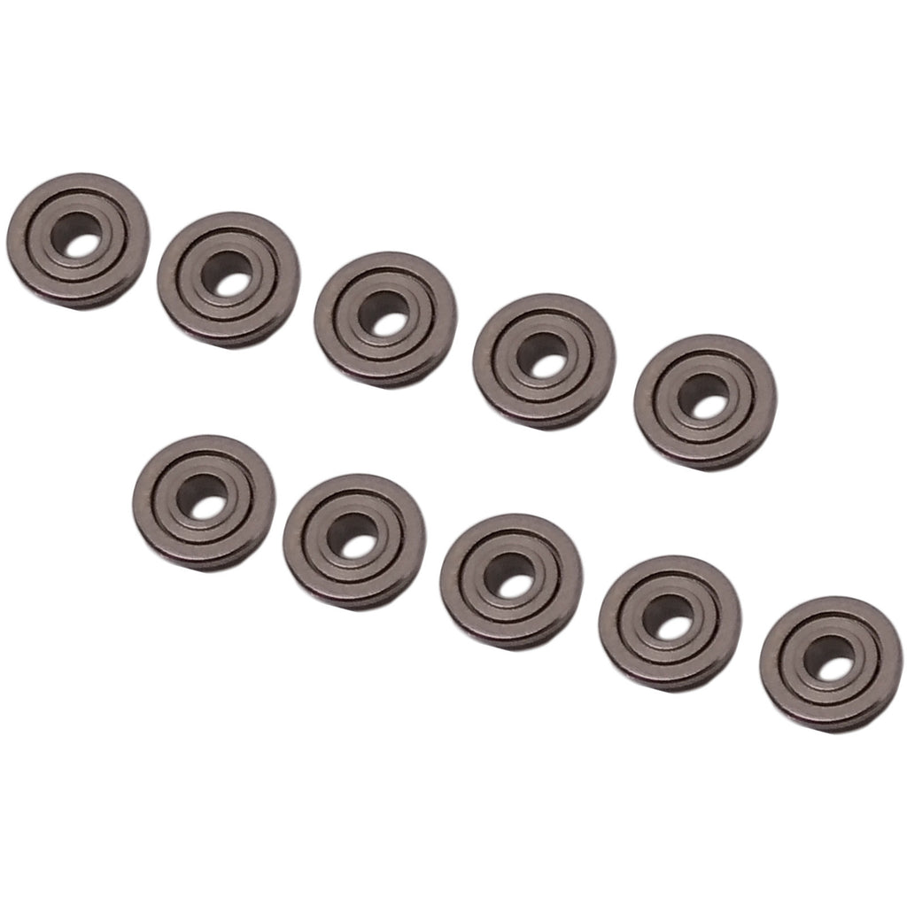 US Stock 10pcs F682ZZ Metal Double Shielded Flange Ball Bearings 2 x 5 x 2.3mm