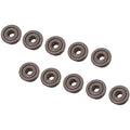 US Stock 10pcs F682ZZ Metal Double Shielded Flange Ball Bearings 2 x 5 x 2.3mm