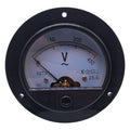 US Stock AC 0 ~ 450V Round Analog Volt Pointer Needle Panel Meter Voltmeter