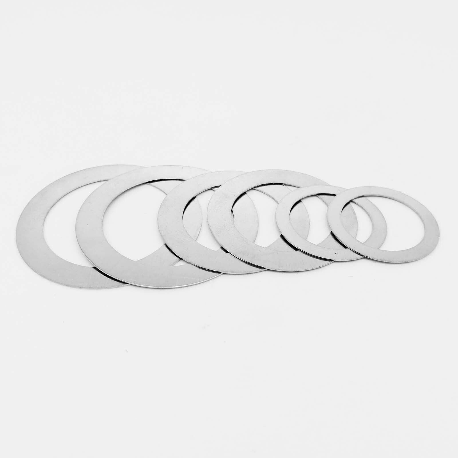 10pcs  M40 x 50mm x 0.3mm SS Ultra Thin Flat Washer Ultrathin Shim Plain Gasket