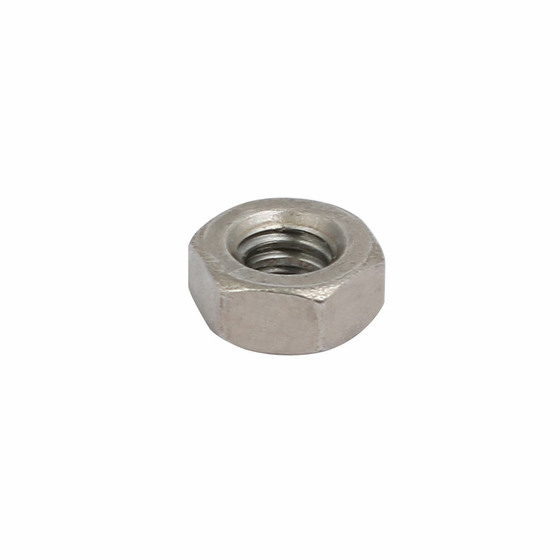 10pcs 5/32"-32 BSW Thread 304 Stainless Steel Hex Nut Fastener Silver Tone