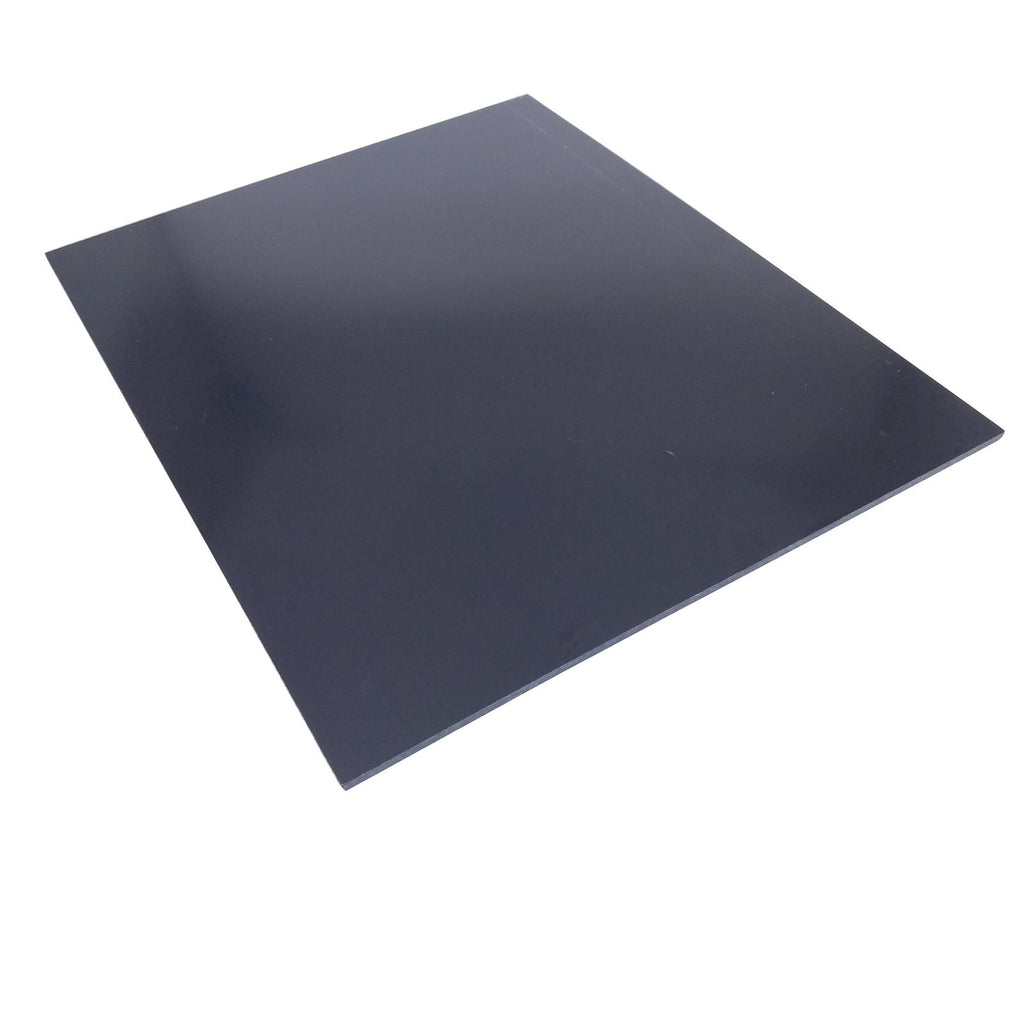 US Stock 1pc 3mm ±10% x 7.87" x 9.84" Black ABS Styrene Plastic Flat Sheet Plate