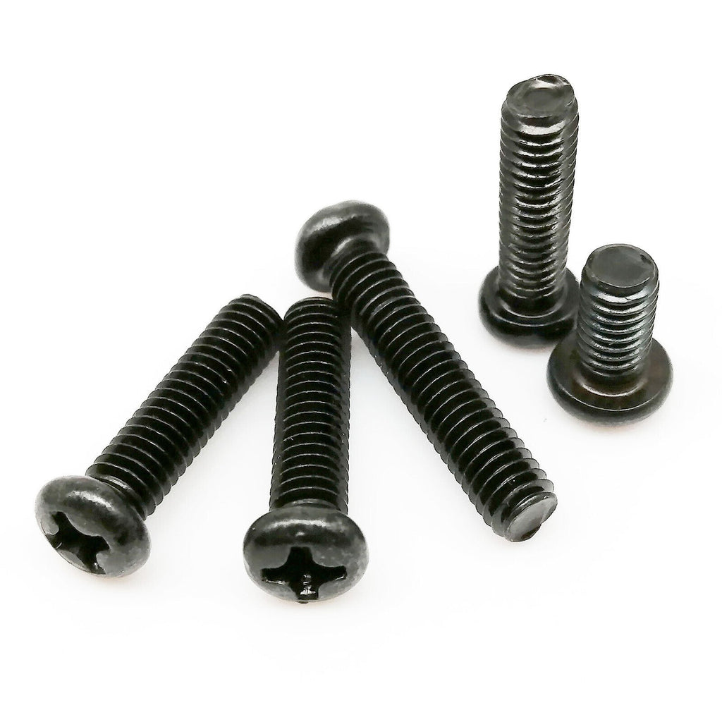 400pcs M2 M3 Black Phillips Pan Round Head Screw Bolt & Nuts Set Assortment Kit
