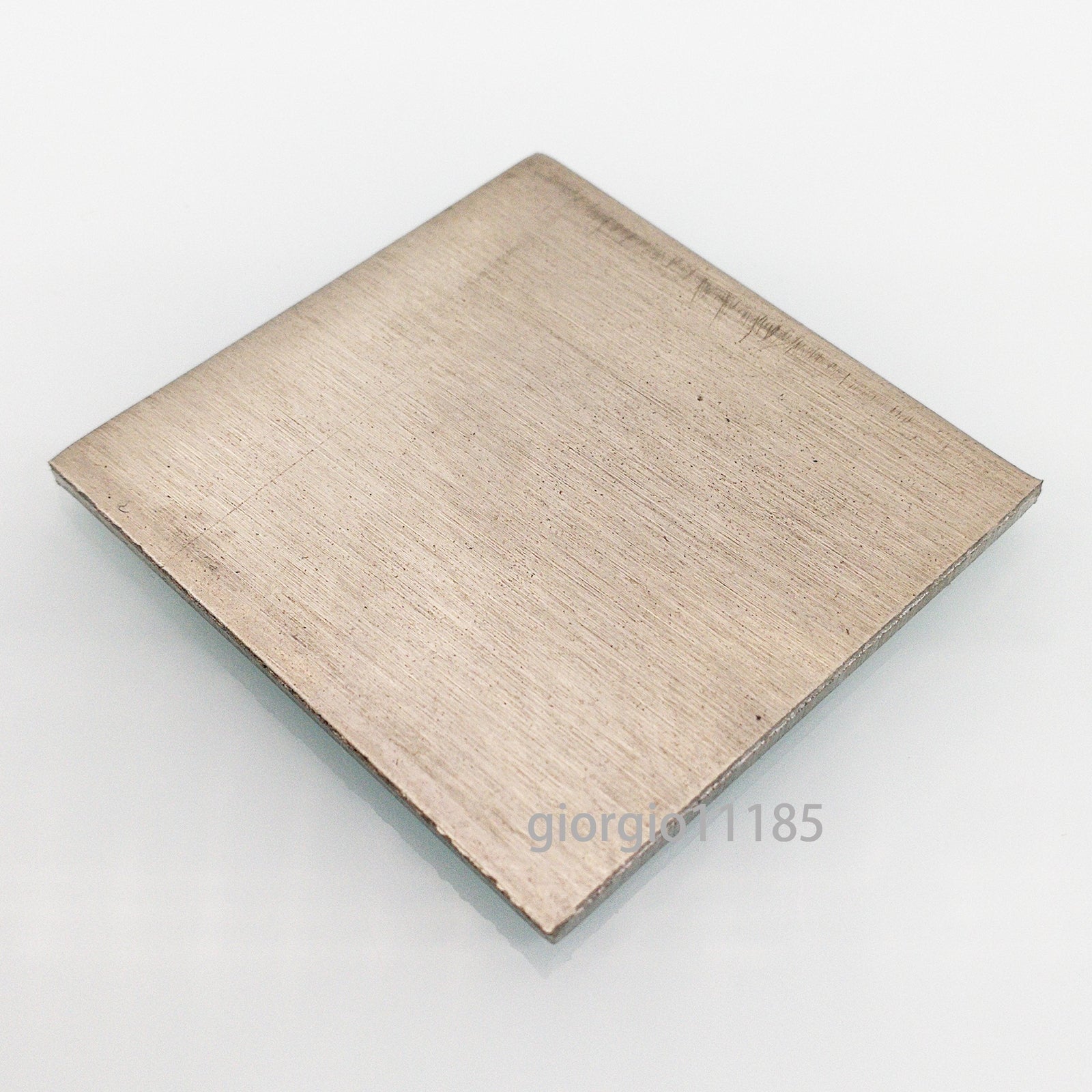 AU Stock  4mm x 50mm x 50mm N6 99.6% Pure Nickel Sheet Metal Plate