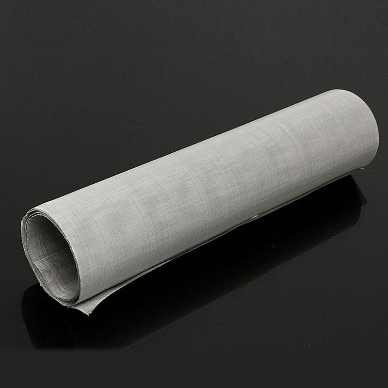 100 Micron Mesh Stainles Steel Woven Wire Cloth Screen Filter Sheet 12'' x 35"